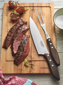 CARVING KNIFE AND FORK SET