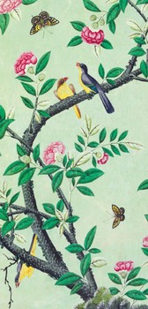 Museums & Galleries Birds And Butterflies Wallpaper  Slim VAF082(D)