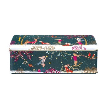 SARA MILLER WOODLAND TALES LONG RECTANGULAR TIN
