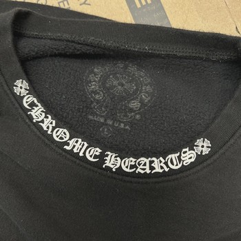 Chrome Hearts Neck Logo Crewneck Sweatshirt • Pre-Owned [5048] - view 7