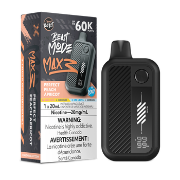 Flavour Beast Mode Max 3 60K - Perfect Peach Apricot Iced