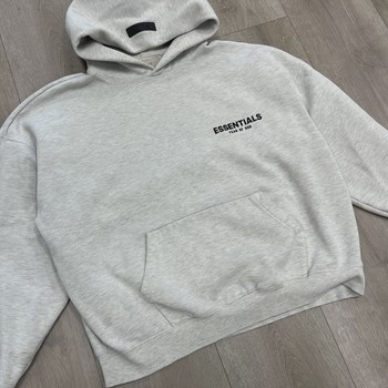 Fear of God Essentials Fleece Hoodie Desert Sand • Pre-Owned [9942] - view 5