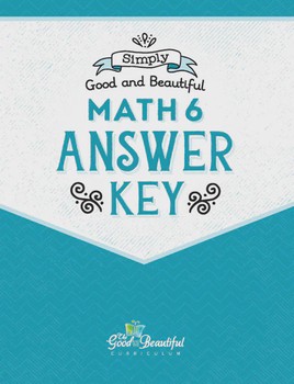 TGTB Math 6 Answer Key