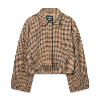 Constance jacket · Brown green