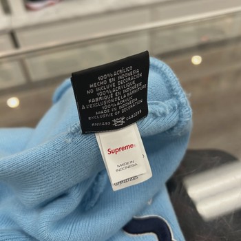 Supreme S Horns Beanie Blue • Pre-Owned [8712] - view 3