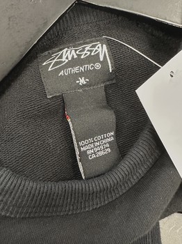 Stussy 80 crewneck sweater black • Pre-Owned [3911] - view 4