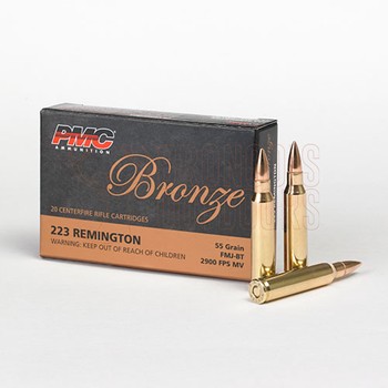 PMC .223 REM 55gr FMJ 100 Rounds