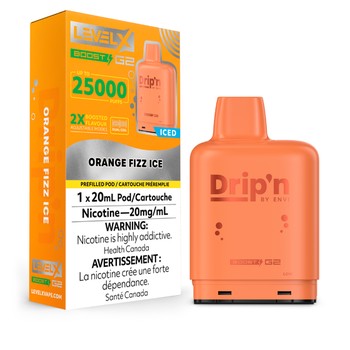 Level X Drip'n G2 Boost 25K Pod - Orange Fizz Iced