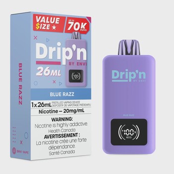Drip'n By Envi 70K - Blue Razz