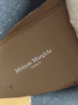 Maison Margiela bordeaux leather Chelsea boots • Brand New [7138] - view 3