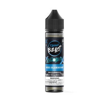 Flavour Beast - Boss Blueberry Iced 60ml Salt