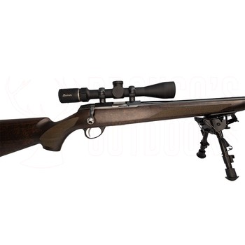 Tikka T1x Hunter 17HMR 20" + Burris Droptine Rimfire 3-9x40 Ballistic Plex + 1/2-20 Suppressor