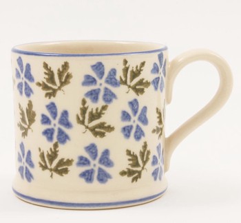 BRIXTON POTTERY SMALL MUG - GERANIUM