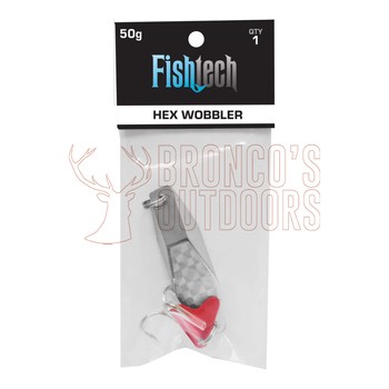 Fishtech Hex Wobbler Silver