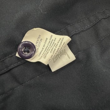 Stüssy Side Taped Garage Shirt in Navy • Pre-Owned [9743] - view 3