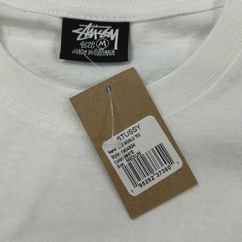 Stüssy One World Tee 'White' • Brand New [5628] - view 4