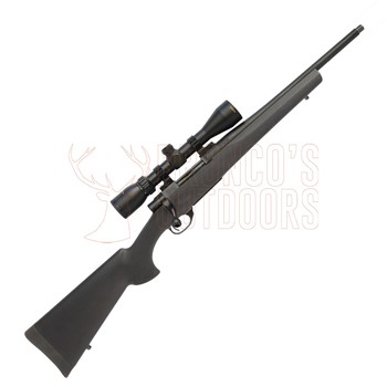 Howa 1500 Cerakote Threaded 16" Black .308 Win + Nikko Stirling Game Pro Riflescope 3-9x40 Half Mil-Dot