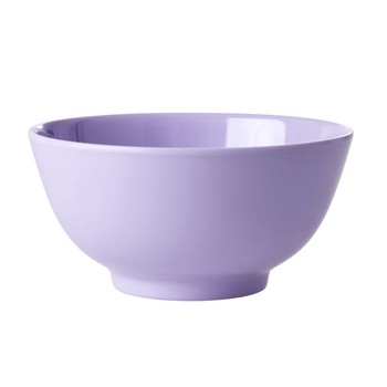 RICE MELAMINE SMALL BOWL - LAVENDER