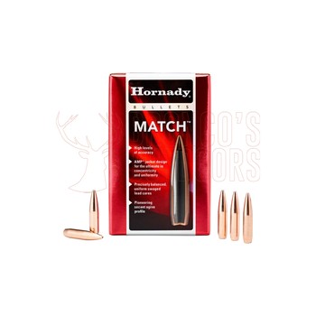 Hornady 6.5 .264Dia 140Gr BTHP Match Projectiles Box 100