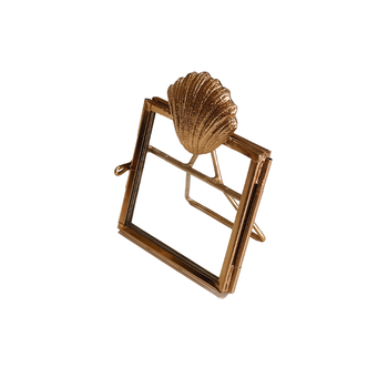 Plek mini fotolijstje brass - Shell