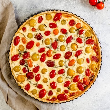 MASTERCLASS NON STICK QUICHE TIN - 23CM / 9"