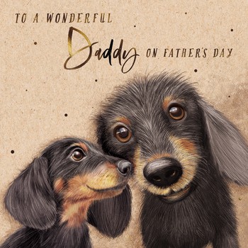 Ling Design - Fathers DaySausage Dogs-FIIB0183