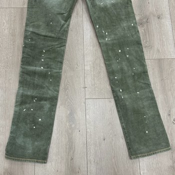 PURPLE BRAND 3-Needle Forest Wash Repair Skinny Jeans • Pre-Owned [9381] - view 3