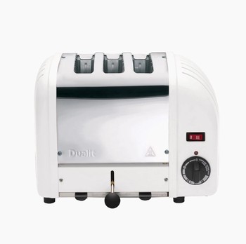 DUALIT VARIO 3 SLICE TOASTER - CANVAS WHITE