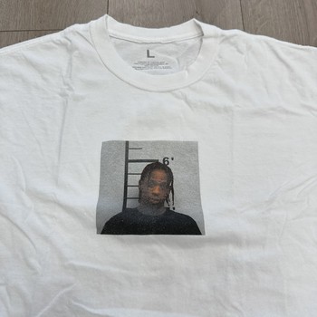 Travis Scott Cactus Jack "Free The Rage" Mugshot Tee • Pre-Owned [6334] - view 5