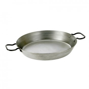 SAMUEL GROVES BLACK IRON PAELLA PAN - 30CM/12"