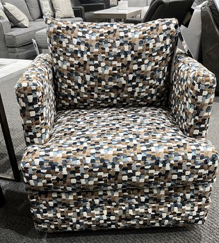 Swivel Chair Pollock Indigo