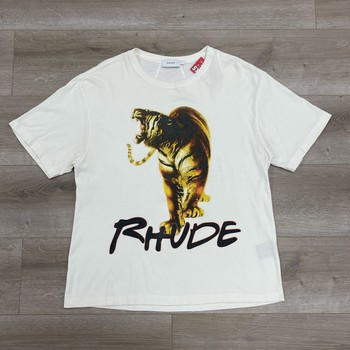 Rhude Tiger Tee 'Vintage White' - Pre-Owned