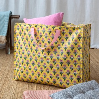 JUMBO STORAGE BAG - YELLOW CHANDANI