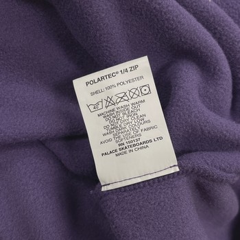 Palace Polartec 1/4 Zip Purple • Pre-Owned [7407] - view 4