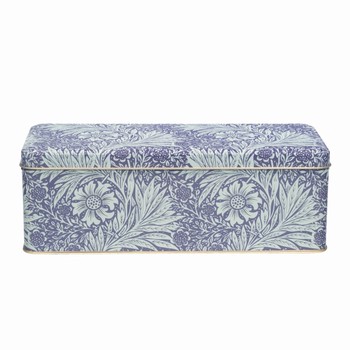 WILLIAM MORRIS 'ARTS AND CRAFTS' LONG RECTANGULAR TIN
