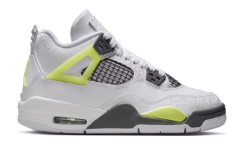 Jordan 4 Retro Light Lemon Twist (GS) - Brand New