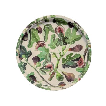 EMMA BRIDGEWATER FIGS ROUND METAL TRAY