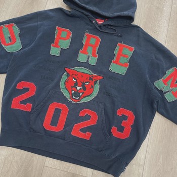 Supreme Washed Panther Hooded Sweatshirt • Pre-Owned [3286] - photo 6