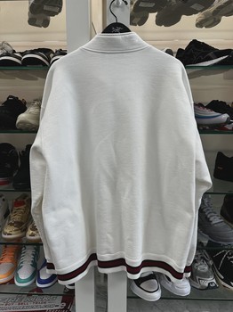 Supreme Mascots Zip Up Sweatshirt White • Pre-Owned [1560] - view 5