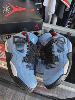Air Jordan 4 Retro Travis Scott Cactus Jack • Pre-Owned [6878] - view 2