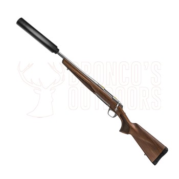 Browning X-Bolt Stainless Hunter Left Hand .308 + DPT MK2 14x1 .30 Cal OB Suppressor