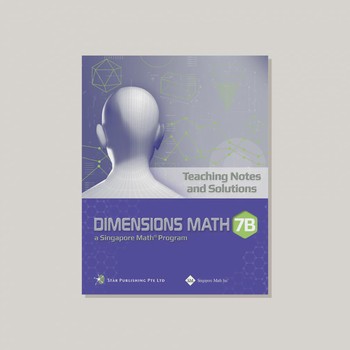 DIMENSIONS MATH 7B TXTBK NOTES AND SOLUTIONS