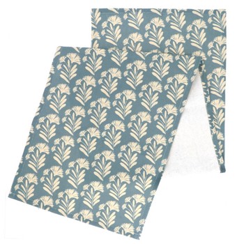 COUNTRY FLOWERS FABRIC TABLE RUNNER - 143 X 40CM