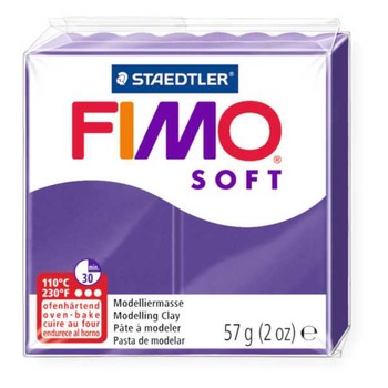 FIMO soft 57g plum clay