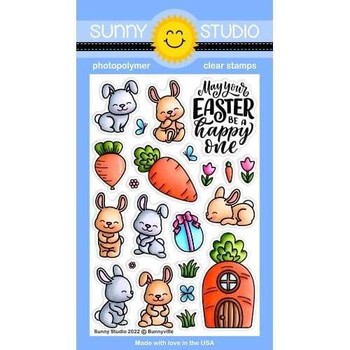 Sunny Studio Stamps Heart Bouquet Stamps - Auzz Trinklets N Crafts