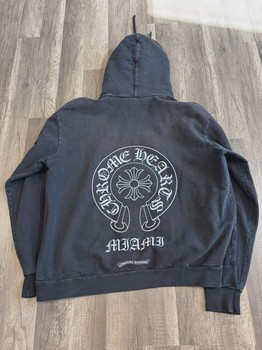 Chrome Hearts Horseshoe Miami Hoodie Black/Grey L • Pre-Owned [0153] - view 2