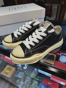 Maison Mihara Yasuhiro Peterson OG Sole Canvas Low Black • Brand New [5333] - view 2