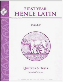 Henle Latin First Year Unit I-V Quiz/Test