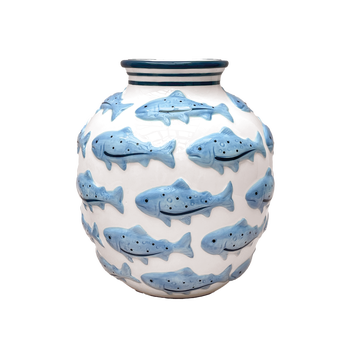 Vis vaas - blauw