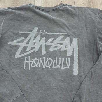 Stussy Honolulu Grey Long Sleeve • Pre-Owned [2766] - view 2